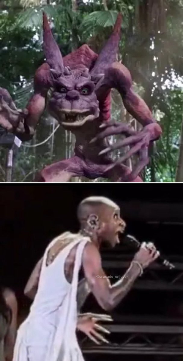 Remember the monsters from scooby doo? This is them now.