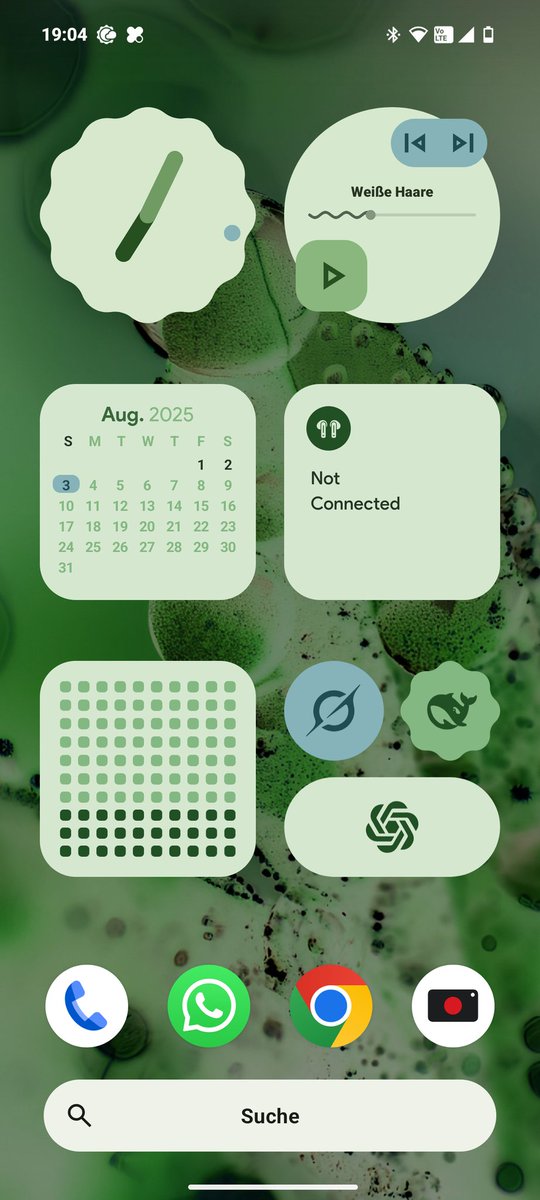 Nontoxxx's tweet image. #NothingPhone3 #NothingOS #M3Expressive #widgets #Stock #Android Thanks to @AppsLab_Co !!!! Really wanted to test it out and it looks so freaking awesome! Guess for a while I&apos;m back to standard icons and won&apos;t use monochrome style ones. @nothing