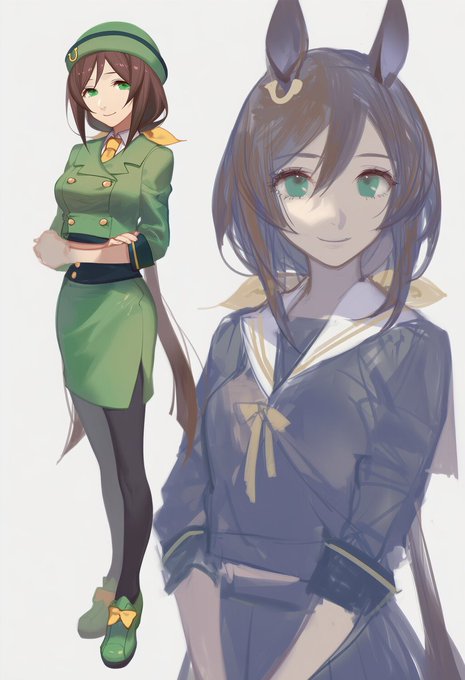 #ウマ娘 ?????? "レジェンド" "三本足" "無敗"