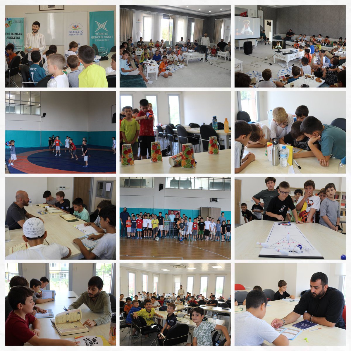📍Dini İlimler Yaz Okulu 4. Hafta 🤩

#GSBGençlikYazKulübü
#GSBBigaGençlikMerkezi