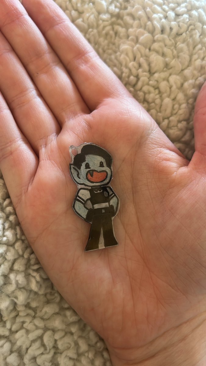 Molly Blake (@molly_b_author) on Twitter photo Highly highly highly recommend tracing art of your characters onto shrinky dinks paper. I’m having far too much fun doing this.
LOOK I MADE DAMIEN A CHOKING HAZARD HE’S ADORABLE
Also credit goes to <a href="/NinjaTogepi1214/">Ninja Togepi (COMMISSIONS OPEN)</a> for the chibi Damien design Highly highly highly recommend tracing art of your characters onto shrinky dinks paper. I’m having far too much fun doing this.
LOOK I MADE DAMIEN A CHOKING HAZARD HE’S ADORABLE
Also credit goes to <a href="/NinjaTogepi1214/">Ninja Togepi (COMMISSIONS OPEN)</a> for the chibi Damien design