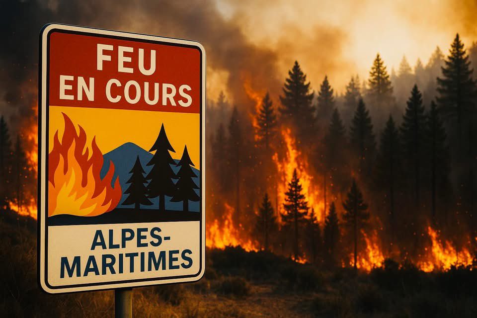 ChrisBelicchi's tweet image. 🔥Un départ de feu s’est déclaré sur la commune de #Coursegoules, dans le secteur du lieu-dit L’Autreville

D’importants moyens terrestres et aériens mobilisés sur place, l’incendie a pu être rapidement maîtrisé après cinq largages d’eau

Merci aux soldats du feu du @sdis_06