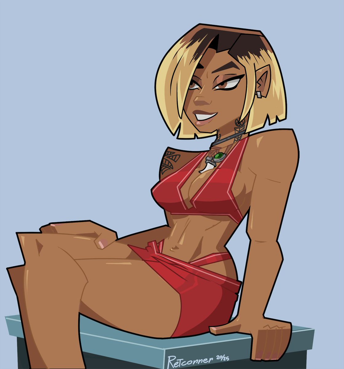 Retconner's tweet image. ARTISTS SHOW ME YOUR ART OF JULY!! :)