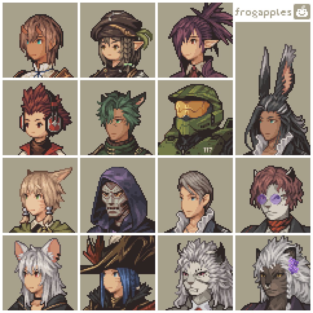 Final Fantasy Tactics portraits
opening on Aug 6, 10am (GMT+8)

there's an email list on my pinned post for those who want to get notified by mail

70$ per character 20 slots to the fastest to sign up when I open
20 slots raffled amongst everyone who signed up for the email list