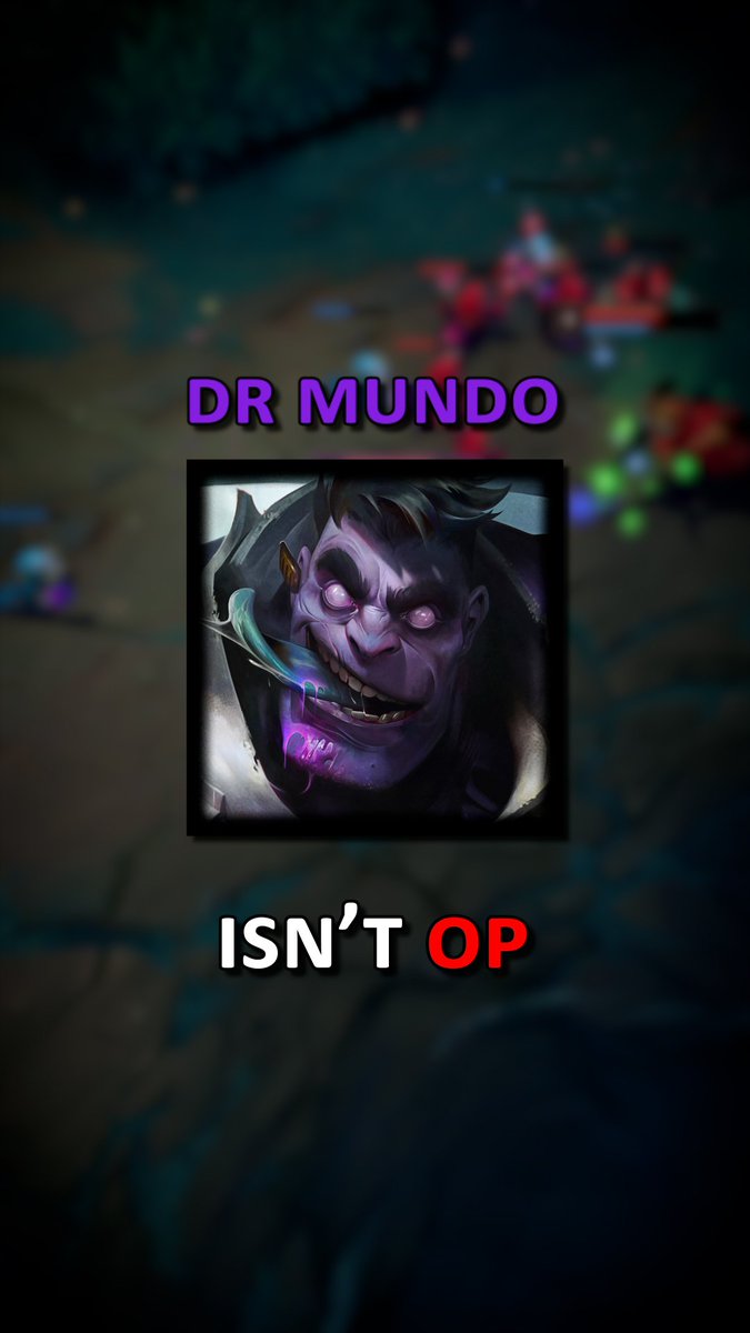 JamadaLoL's tweet image. Uploaded a follow up to my video on Mundo, audio + visual design and perception bias. This one focuses a little more on his balance directly, player frustration and balance and how the two interact with each other at times!

Please check it out!

🔗 below! 🔗
