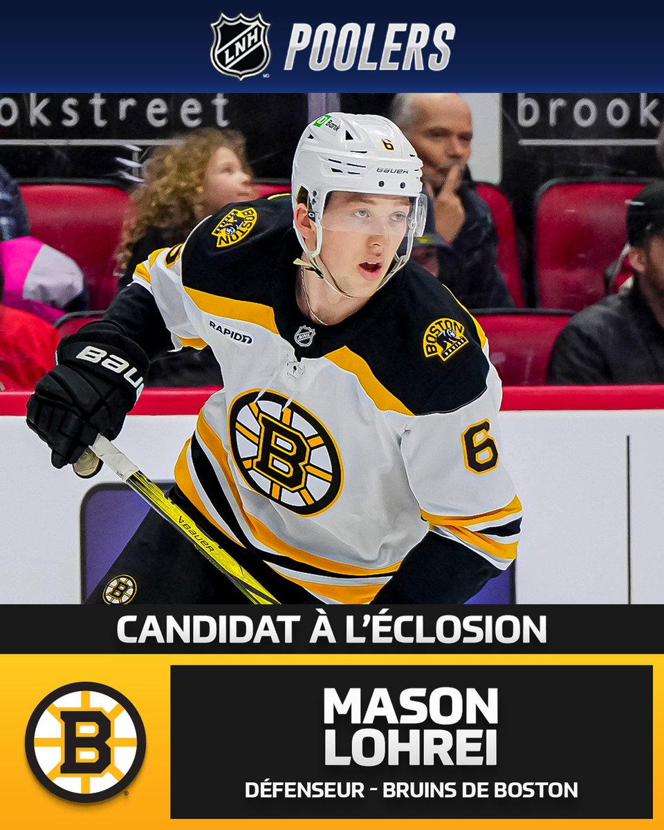 POOLERS | Que nous réserve Mason Lohrei à sa deuxième saison complète dans la LNH? 🤔