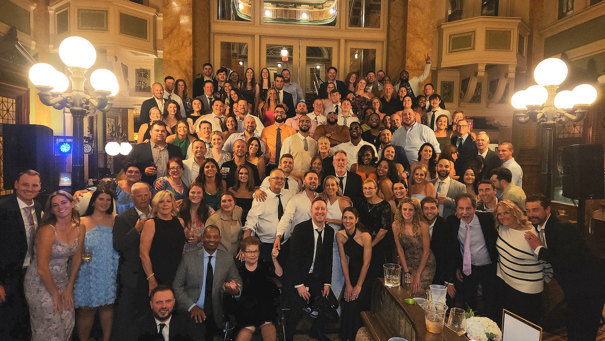 Thank you to all of our family and friends who made last night the best night ever. I’m so lucky to be married to my best friend!