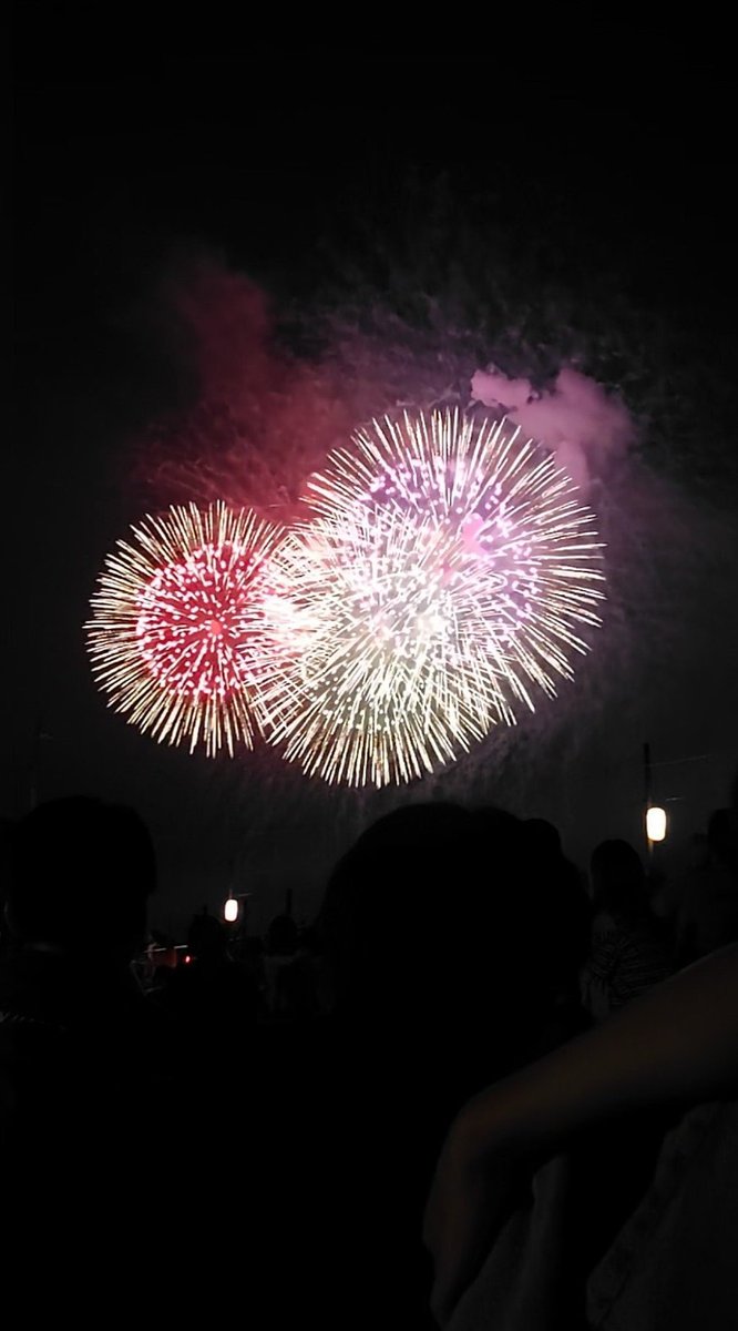 S_3_N_R's tweet photo. 今年も長岡花火2日間行ってきた！めっちゃ綺麗だったー！ https://t.co/3P60BXnYE9