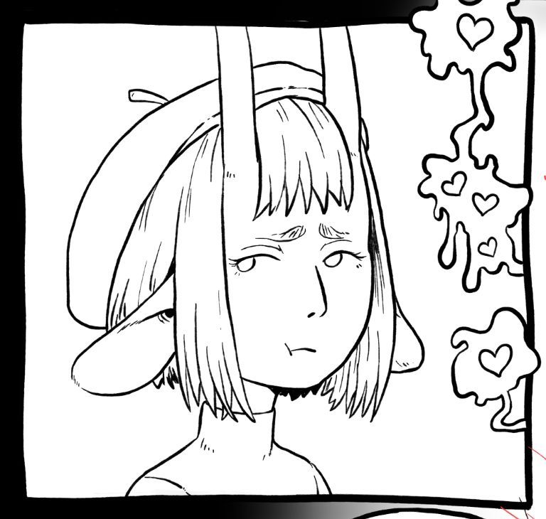 If you like WIPs I've been inking this cool comic with further adventures of Wells, Brooke, Rö, and also this new cutie. It's gonna be 24-pages long, and I've inked 8 of them so far, and I have no idea how I'm going to colour it
patreon.com/posts/interrup…