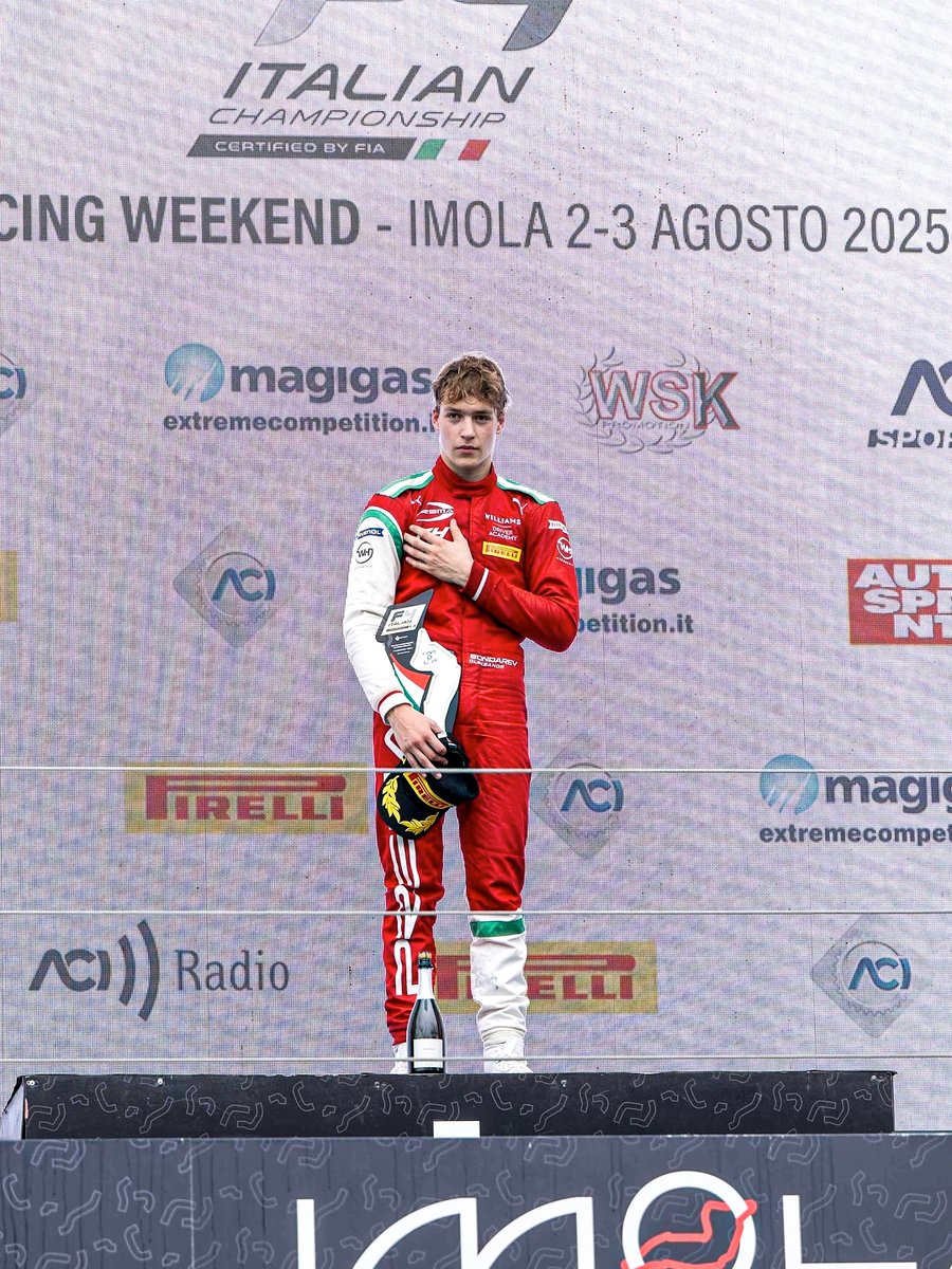 A milestone weekend for <a href="/Pilot_Bondarev/">Oleksandr Bondarev</a> in Imola, claiming his first victory in cars today in Race 3. Fantastic work. 👏🏆