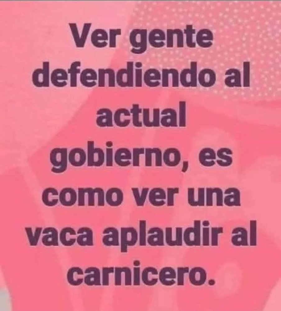 Eres un delincuente..
Te apoya el gobierno

Eres nini..
Te becan

Eres un corrupto..
Te hacen Senador o Diputado

Eres líder de un cartel..
Te protegen

Eres decente..
Te censuran y te obligan a pedir disculpas por un mes

Es el segundo piso de la transformación