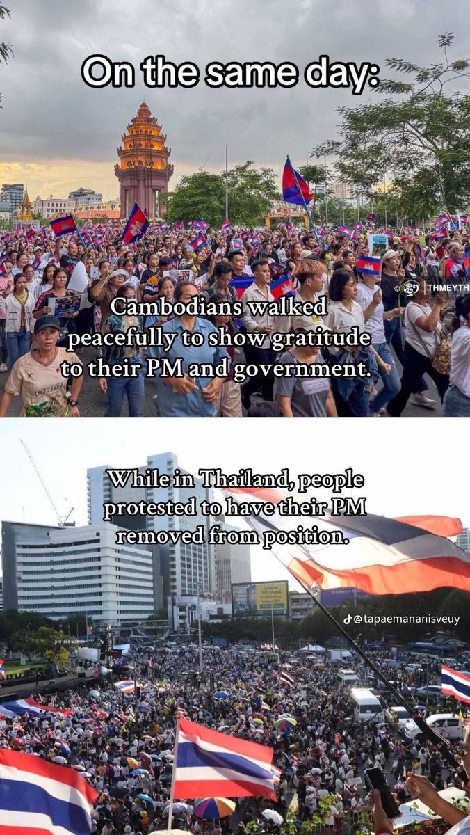 This already shows who truly wanted peace after the ceasefire and who only wanted to win.

#KhmerOneVoice 
#JusticeForCambodia