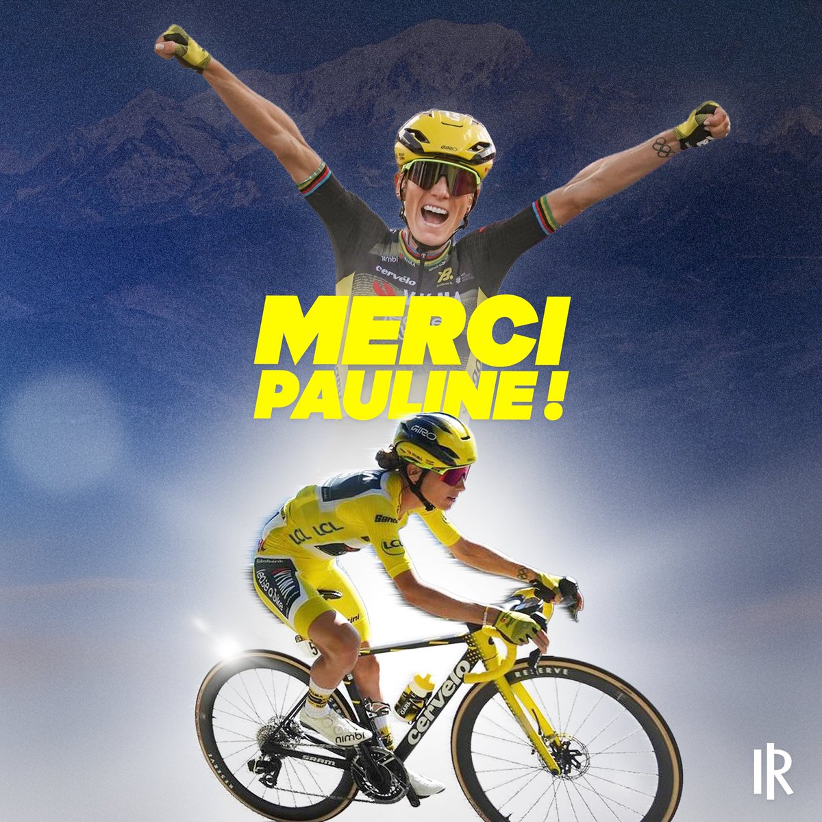 Félicitations à Pauline Ferrand-Prévot qui remporte le Tour de France Femmes ! #TDFF2025