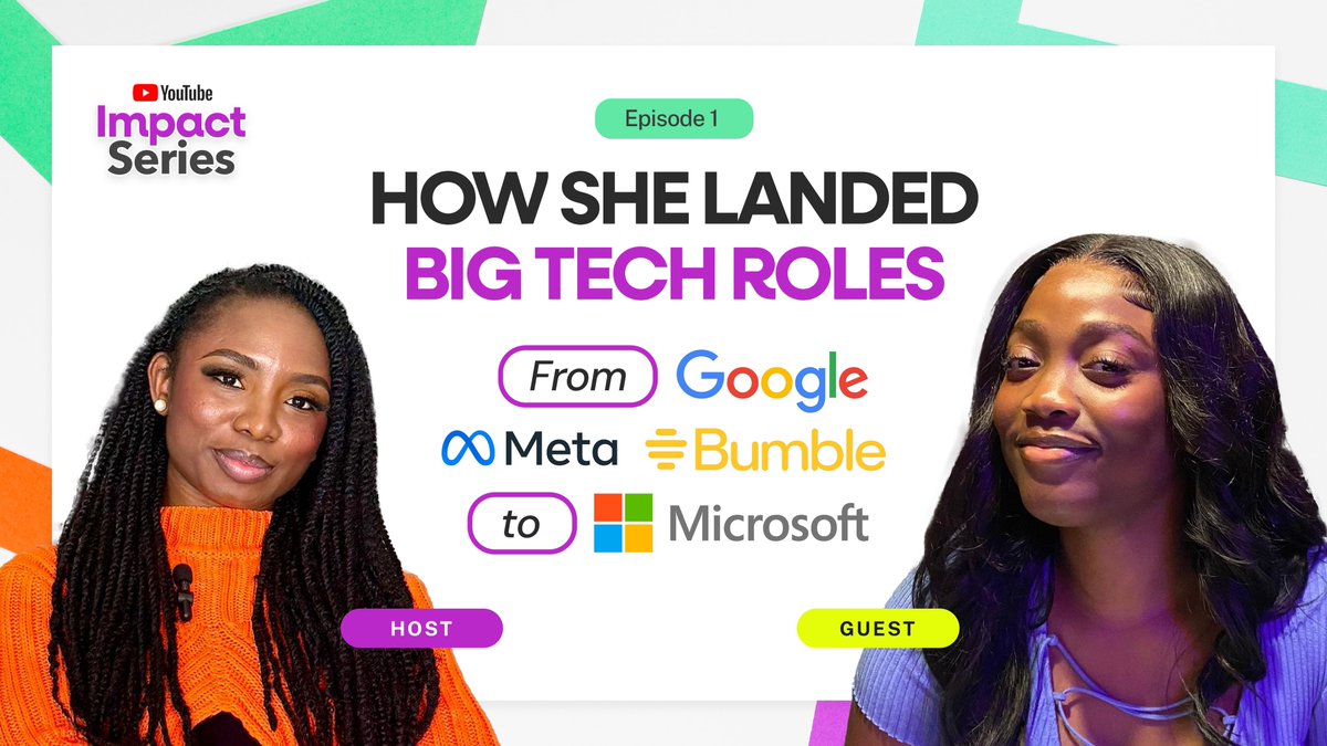 HAPPY SUNDAY, NEW YOUTUBE!🙌🚀

In this episode of the series, I’m joined by <a href="/svbomi/">$ubomi</a>, PM at Microsoft, who has built a remarkable career across the biggest and most iconic tech organizations, including Google, Meta, Bumble, and Microsoft.🚀🔥

WATCH HERE: youtu.be/qq1gu4JhT6Y