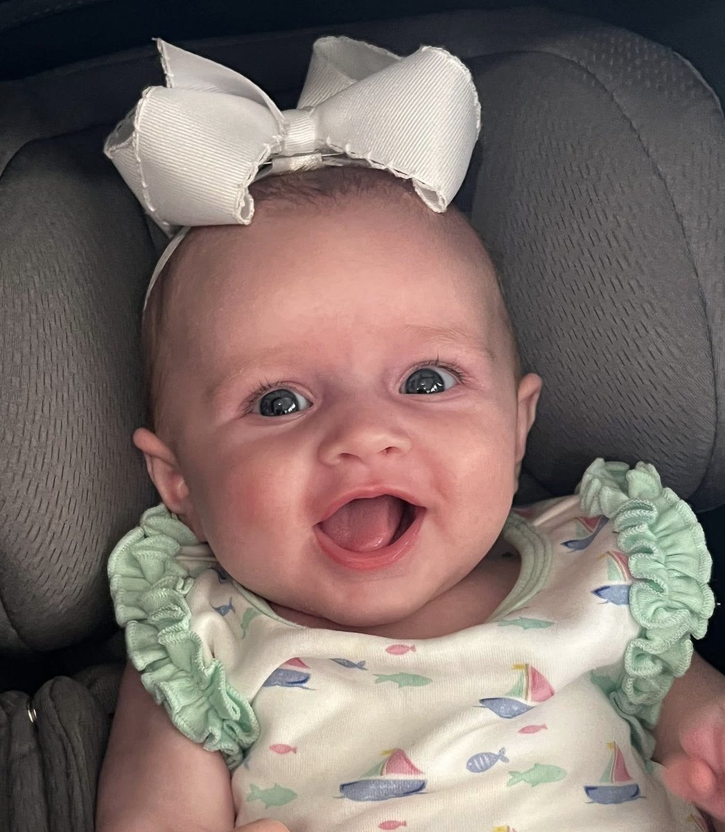 PLEASE say a prayer for my precious granddaughter Gracie.  She is on her way to Vanderbilt Hospital in Nashville with Salmonella that has advanced into her blood. She is three mo old so it had to have come from her formula. Her mom is a pediatric nurse practitioner, so hopefully