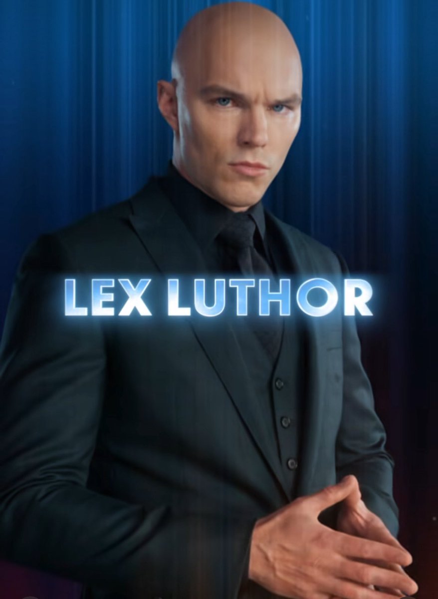 LuthorCorpNews's tweet image. This is our CEO, Lex Luthor.