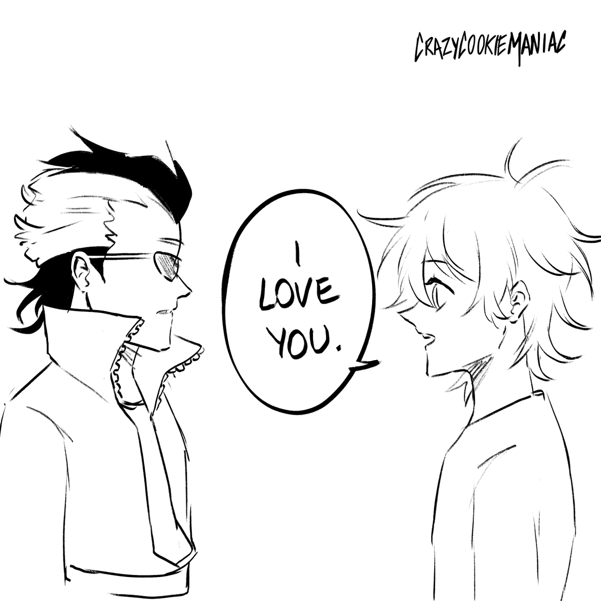 cookiecookecook's tweet photo. New lugna/magluck comic! I've always wondered why exactly Luck was there when Gaja confessed to Lolopechka... he's definitely going to use his move on Magna I just know it and none of you can convince me otherwise!
#magluck #lugna #magnaswing #luckvoltia #BlackClover
part 1/3 https://t.co/MlheubeYvM