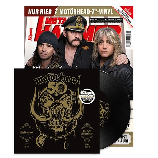 Pick up the latest issue of Metal Hammer Germany for a special Motӧrhead 50th edition and free 7" single of two previously unreleased live songs! musik-magazine.de/metal-hammer-k…