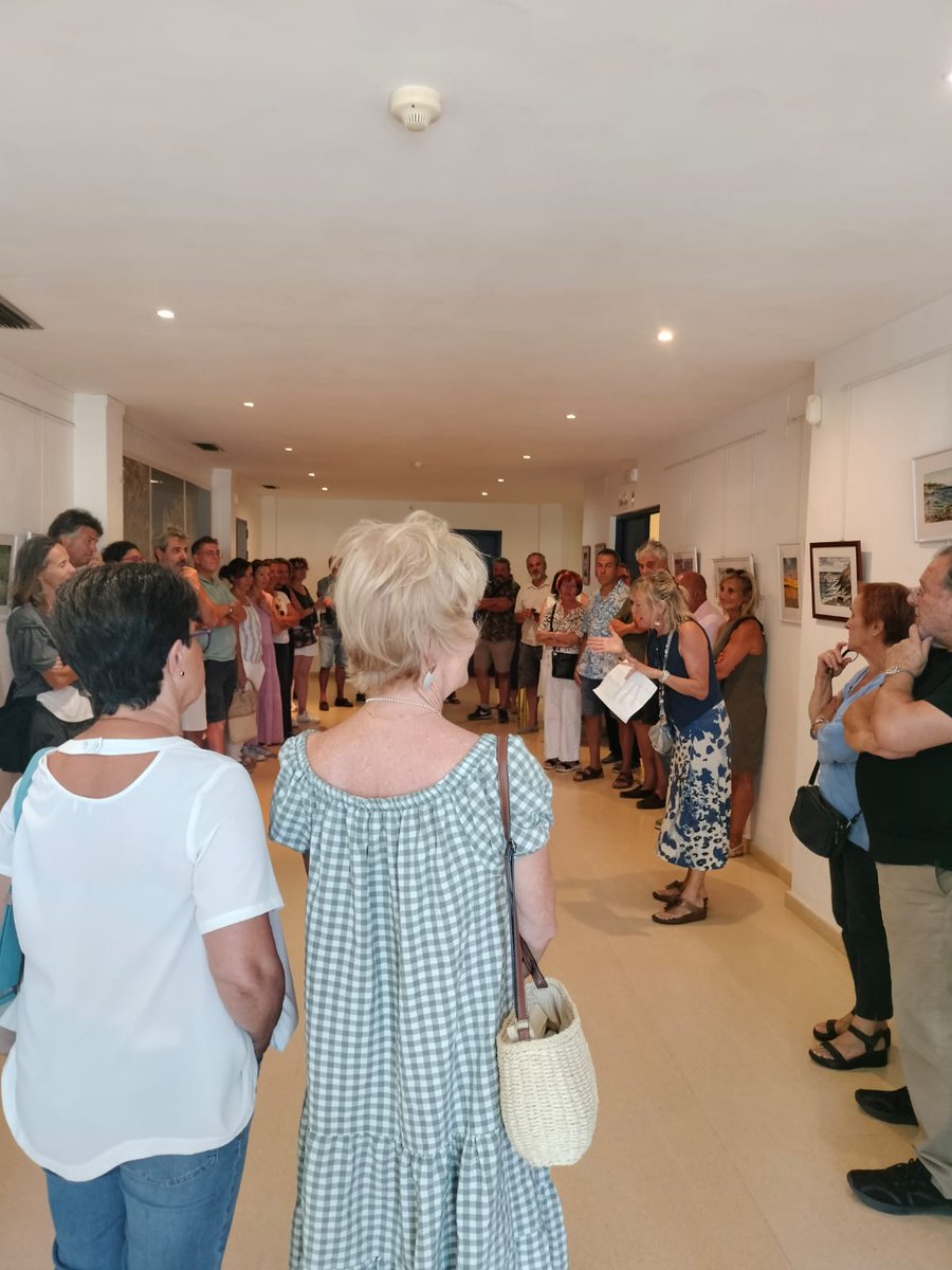 🎨 Inauguració de l'exposició d'aquarel·les de Tere Roma.

📅 Fins el 16 d'agost, de 19h a 21h, a l'Espai Port.

#elportdelaselva #cultura #exposició