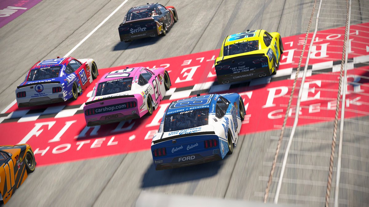 Matt Chaffe (@ax4x_matt) on Twitter photo Tough result to swallow from Michigan. Lack of consistency all race and an unfortunately timed caution during a pit cycle. Got the wave around and fought to the finish, but P13 was all I had.
Still enjoyed sporting the <a href="/culvers/">Culver's Restaurants</a> Mustang! Could use a Concrete Mixer right now... Tough result to swallow from Michigan. Lack of consistency all race and an unfortunately timed caution during a pit cycle. Got the wave around and fought to the finish, but P13 was all I had.
Still enjoyed sporting the <a href="/culvers/">Culver's Restaurants</a> Mustang! Could use a Concrete Mixer right now...