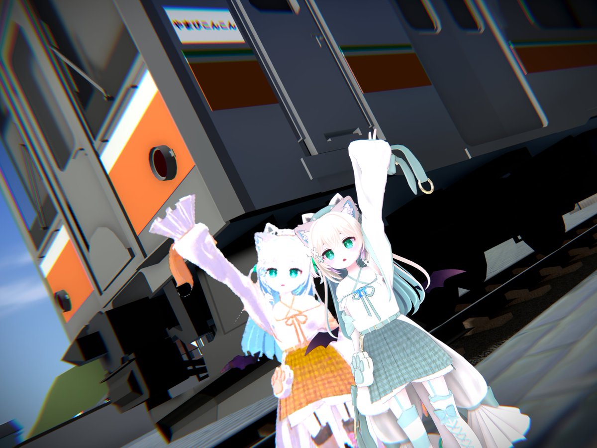 おっはこんこ～ん！お家が701系電車になりました🚃✨リアルで住んでる1Kアパートより広いかも
#SayaTown 

(電車モデリング：KT車輛工業 <a href="/KT205_/">KT205</a>  さん)