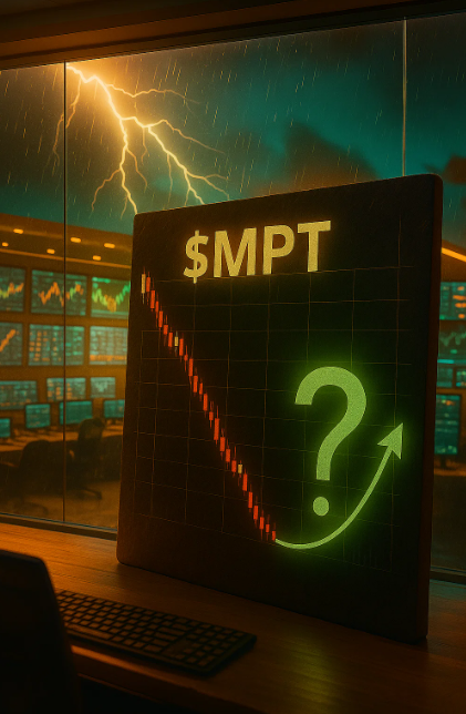 StormYYYCalmYYY's tweet image. $MPT (Miracle Play) – Low Cap Meme/GameFi
 💥 Dropped -55% in 24h, now trading at $0.0069—straight crashing through support like it got no lifeline.
 But hey, game-fi hype ain’t dead—just sleeping. This is alley-oop season if narrative shifts.
 
#DailyDip #MPT #GameFi #Crypto