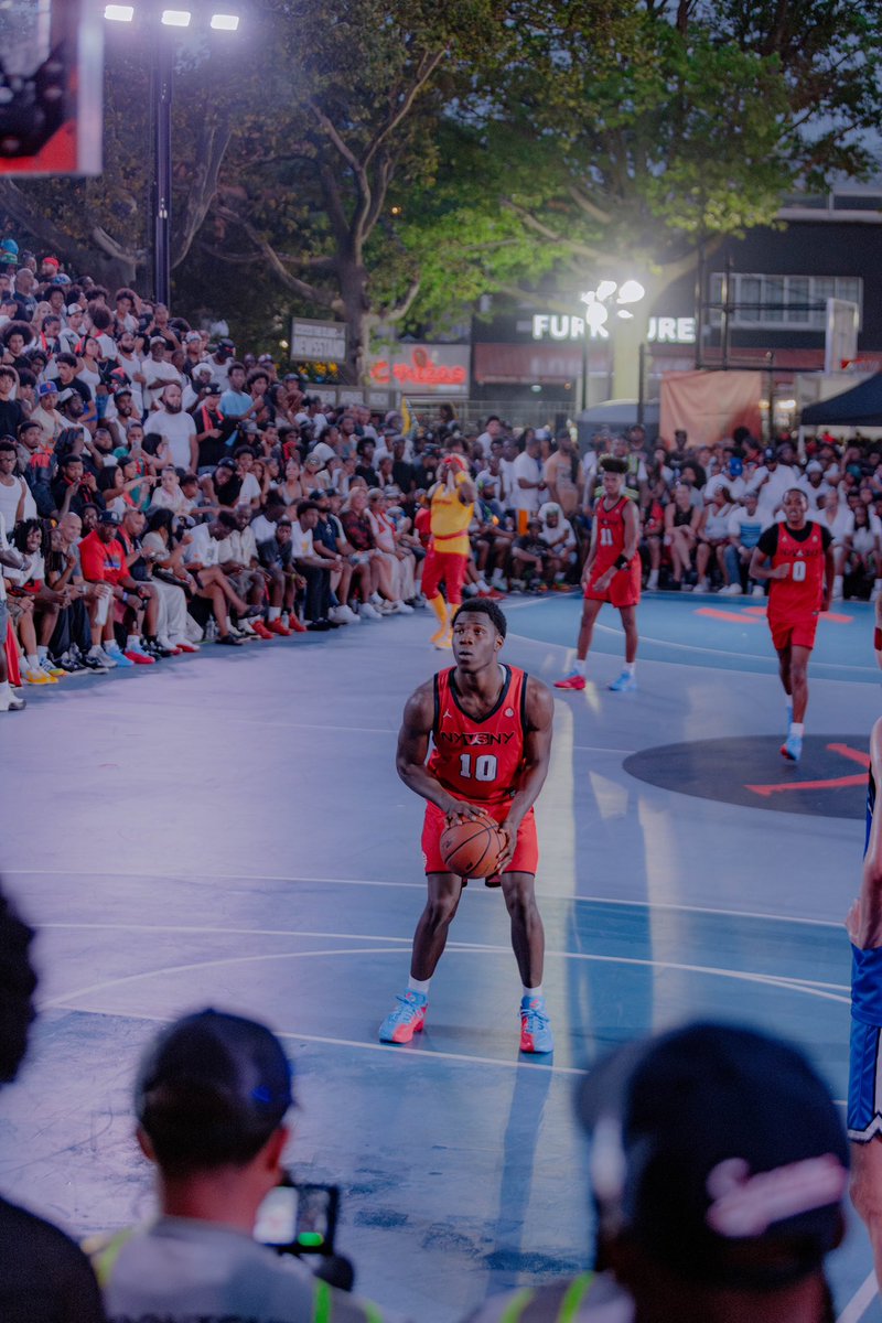 I’m out here competing in that jungle. If you can play here you can play anywhere #Dyckman #NewYork