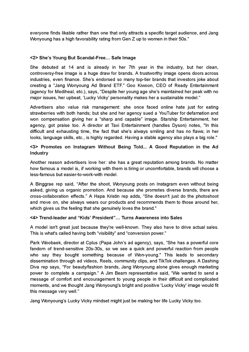 [📰] How Did Jang Wonyoung Become This Era's Commercial Queen? 

🔗 naver.me/I5yJhHI3

#IVE #아이브 #JANGWONYOUNG #장원영