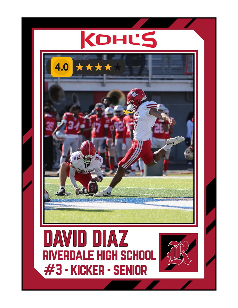 After a great Weekend in Tennessee this summer im blessed to be named a 4⭐️ Kicker <a href="/KohlsKicking/">Kohl's Kicking Camps</a> looking forward to showcasing everything i’ve been workin on this summer going into my last season 🤞🏽🦾 <a href="/MarkLongo5279/">Coach Mark Longo</a> <a href="/JBYourSportsGuy/">JB Your Sports Guy</a> <a href="/LASpecialTeams/">Louisiana Special Teams</a> <a href="/JPrestonSports/">Josh Preston</a> <a href="/CoachTWach/">Tyson Wachenheim</a>