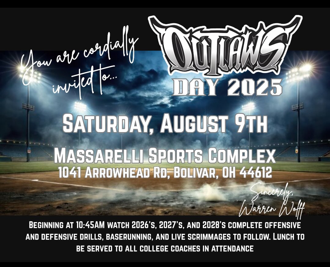 AcordOhio's tweet photo. Coaches come out and enjoy the day! Get the last looks at our 27's, start early recruiting on our 28's and get first looks at some of the new talent coming to the organization!!!
☠️☠️☠️☠️ https://t.co/fLUG4ahcn0