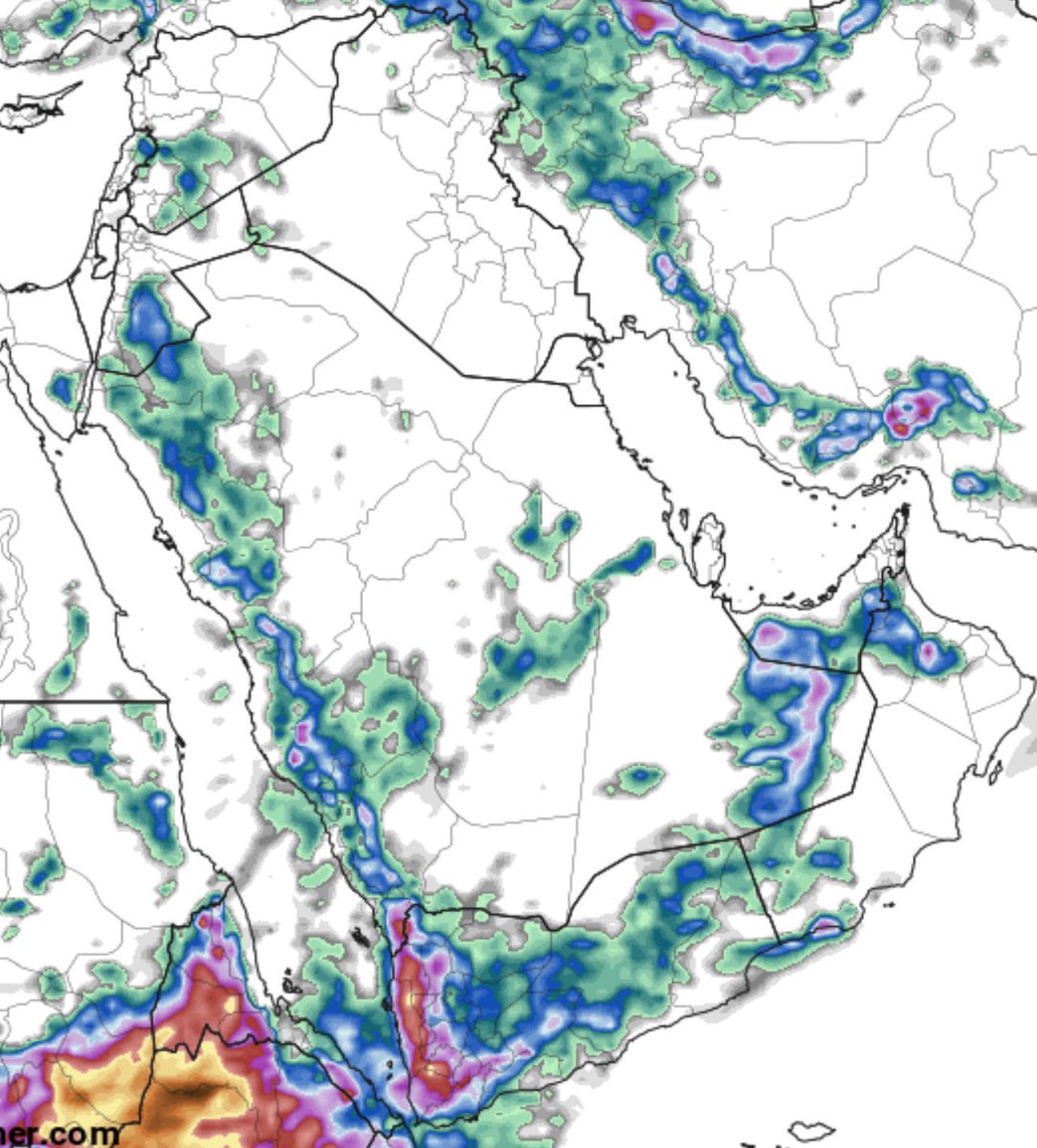 تحديث النموذج الكندي ١٠ ايام قادمه والله اعلم ⛈️