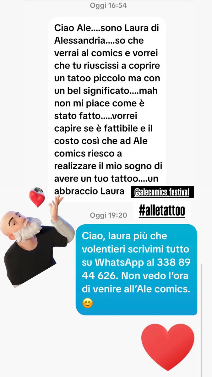 AlleTattoo's tweet photo. @Alletattoo 😊 sarà @alecomics_festival 😊 per la #festa #comics #alletattoo gara #tattoo #tatuaggi con il suo staff del @alletattooshop 😊 info ℹ️ dm Instagram .
#alletattoo #mat75 https://t.co/12iNJcVSAr