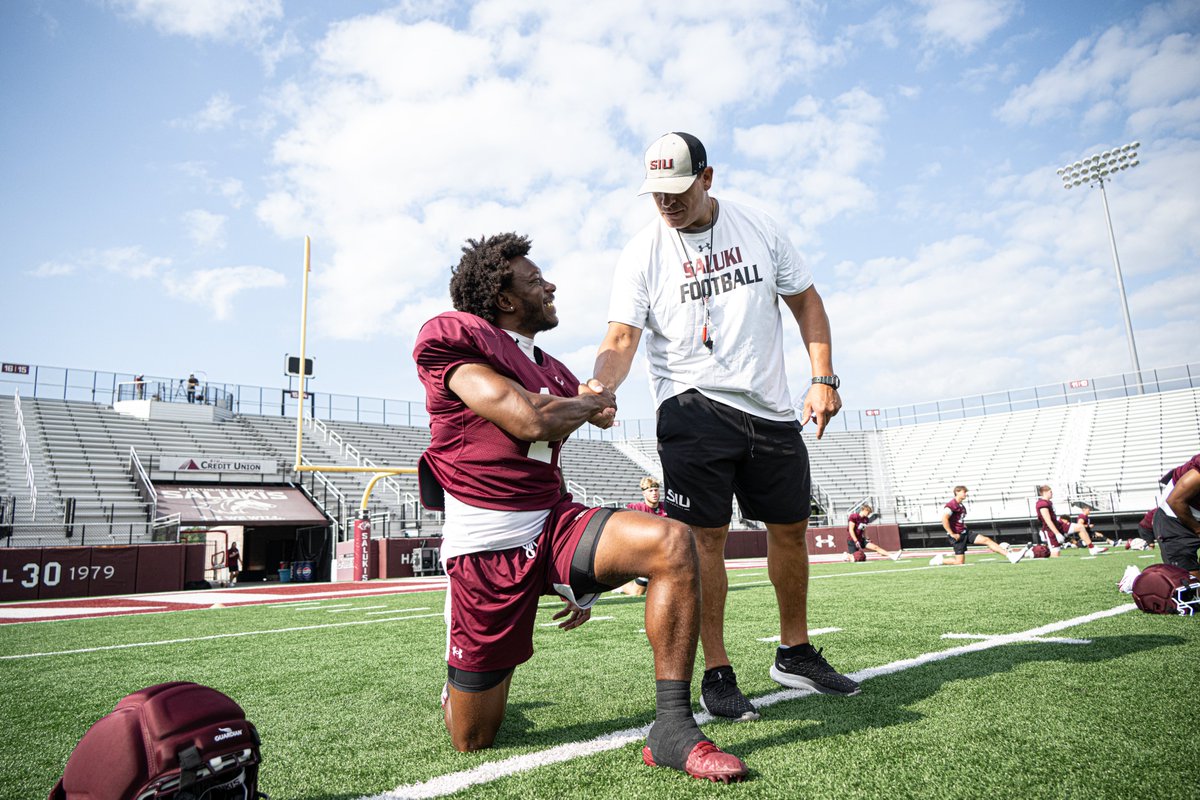 SIU_Football's tweet photo. It is ALWAYS a great day to be a Saluki!

#Salukis | #BuiltFor
