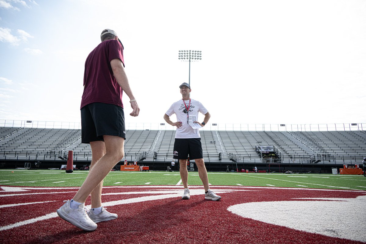 SIU_Football's tweet photo. It is ALWAYS a great day to be a Saluki!

#Salukis | #BuiltFor