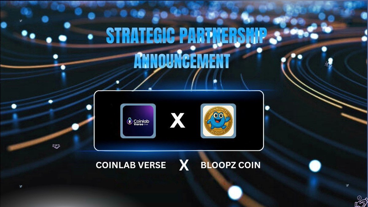 CoinLab Verse || AMAs & Space + Binance Live (@coinlabverse) on Twitter photo ๐ฃ๐๐ฅ๐ง๐ก๐๐ฅ๐ฆ๐๐๐ฃ ๐๐ก๐ก๐ข๐จ๐ก๐๐๐ ๐๐ก๐ง
โ
โ
CoinLab Verseย Teaming Up with BLOOPZ COIN.
Weโre thrilled to announce an exciting partnership with !
BLOOPZ COIN is a Solana-powered Meme token inspired by the beloved online webcomic known for its quirky sock puppet ๐ฃ๐๐ฅ๐ง๐ก๐๐ฅ๐ฆ๐๐๐ฃ ๐๐ก๐ก๐ข๐จ๐ก๐๐๐ ๐๐ก๐ง
โ
โ
CoinLab Verseย Teaming Up with BLOOPZ COIN.
Weโre thrilled to announce an exciting partnership with !
BLOOPZ COIN is a Solana-powered Meme token inspired by the beloved online webcomic known for its quirky sock puppet