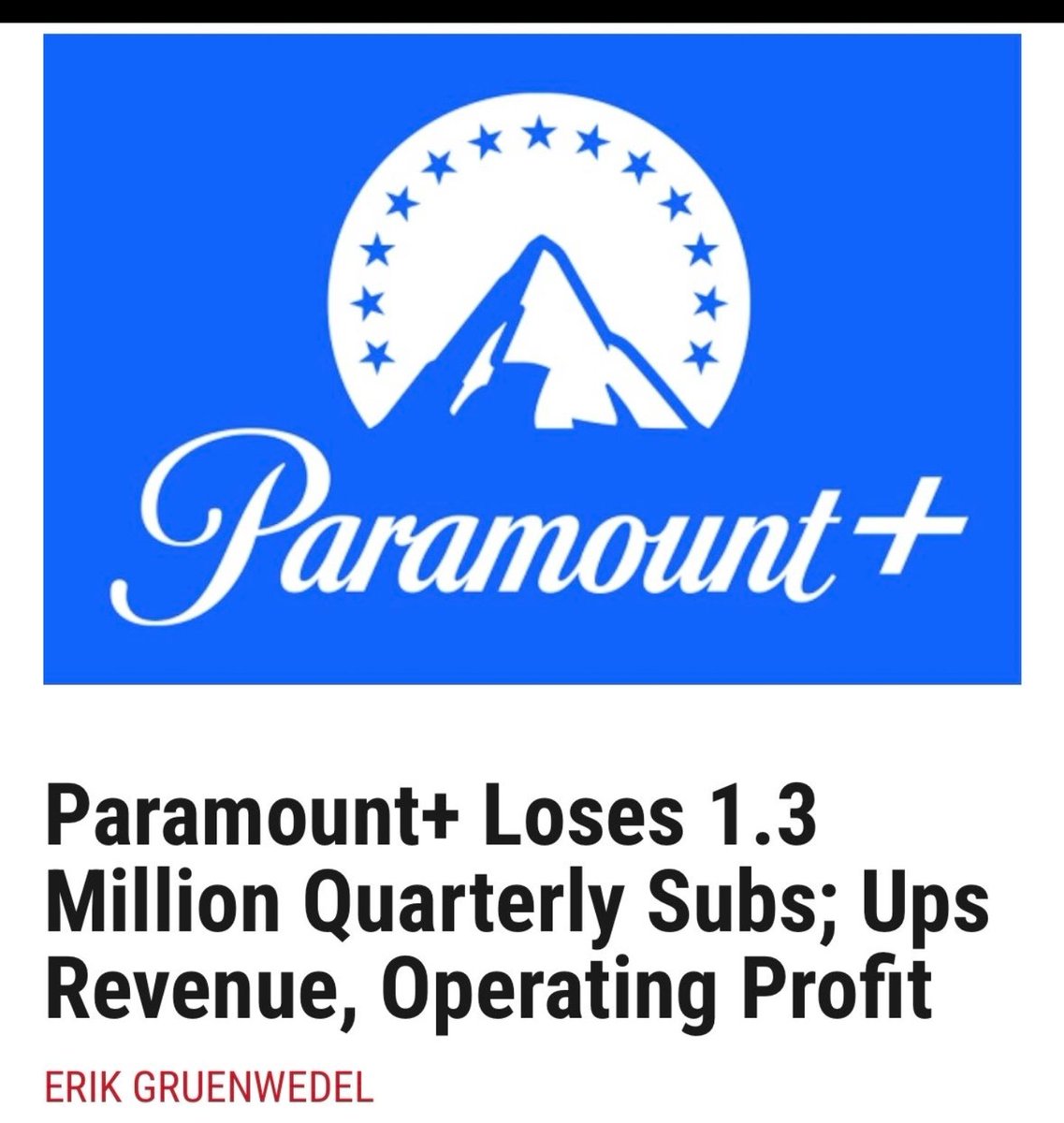 Hey <a href="/paramountplus/">Paramount+</a>, karma is spelled haha fuck you

Seriously, fuck you.