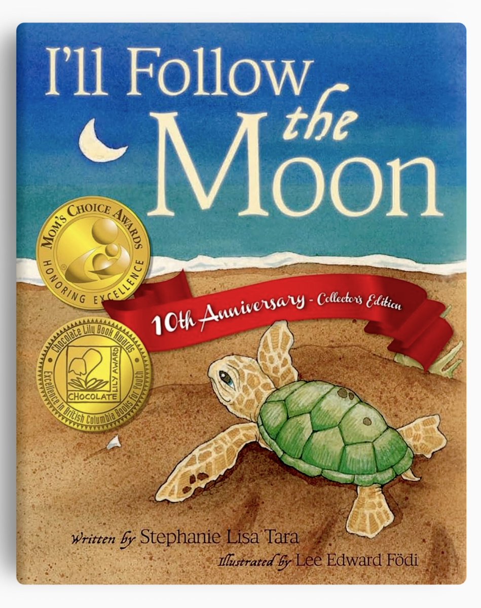 ❤️I've hatched—and, there high above, is a glowing silver moon. My flippers tingle as I scurry forward, toward the sea...moonlight dances on the waves, and I know—I’ll follow the moon.❤️
🌟Triumphant~USAToday
🌟Gorgeous watercolors~Kirkus
🌟Sweet~HuffP
🌟Captivates~NYT
