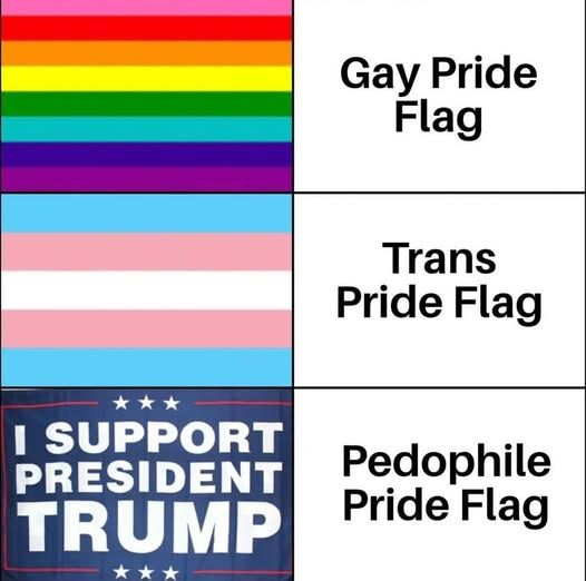 JenTusch's tweet photo. His supporters must be so proud! #PedoPresidentTrump https://t.co/KwHcVsAYVY