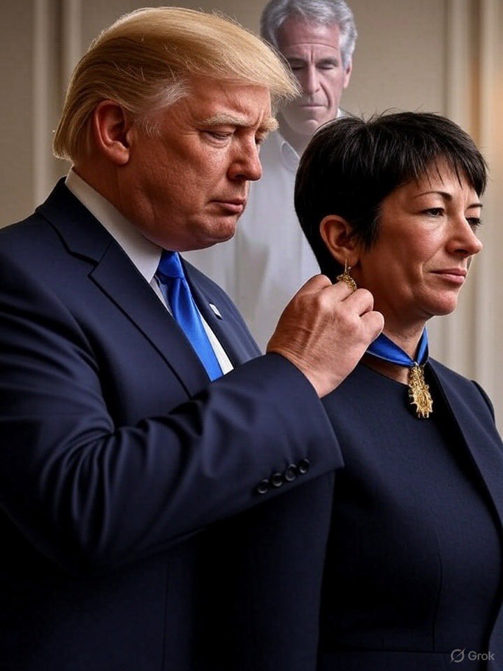 What if I told you the President of the United States was granting gifts to the most famous convicted child molester alive? #EpsteinTrumpFiles #EpsteinTrumpCoverUp
