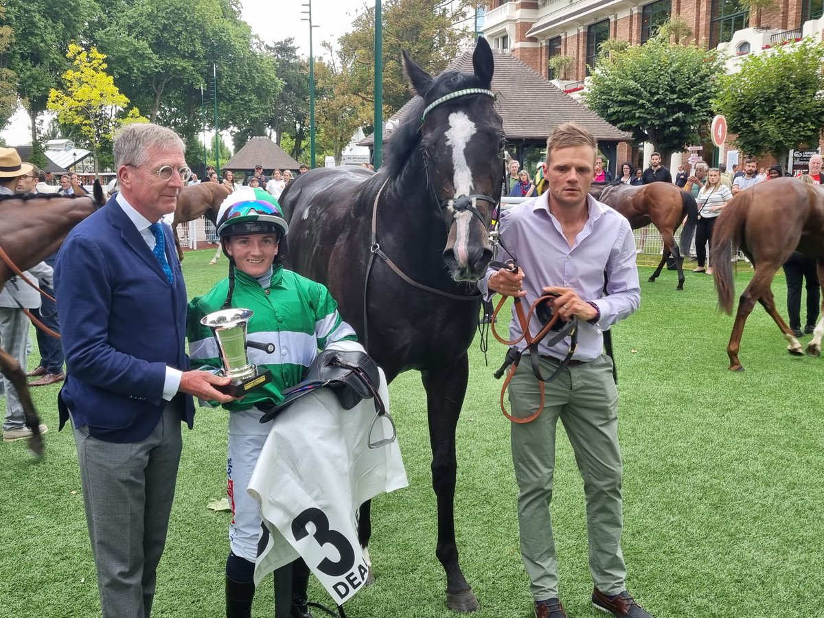 Archie Watson Racing (@archie_watson) on Twitter photo GROUP WINNER Tadej wins the Prix de Cabourg at Deauville ๐ซ๐ท under <a href="/HollieDoyle1/">Hollie Doyle</a>. Well done to Jinky Farms and to all the team at home! <a href="/tombiggs_bstock/">Tom Biggs</a> <a href="/BlandfordBldstk/">Blandford Bloodstock</a> #winner #groupwinner #saxongate GROUP WINNER Tadej wins the Prix de Cabourg at Deauville ๐ซ๐ท under <a href="/HollieDoyle1/">Hollie Doyle</a>. Well done to Jinky Farms and to all the team at home! <a href="/tombiggs_bstock/">Tom Biggs</a> <a href="/BlandfordBldstk/">Blandford Bloodstock</a> #winner #groupwinner #saxongate