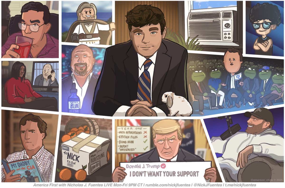 America First with Nicholas J. Fuentes 
📺 rumble.com/nickjfuentes 🇺🇸