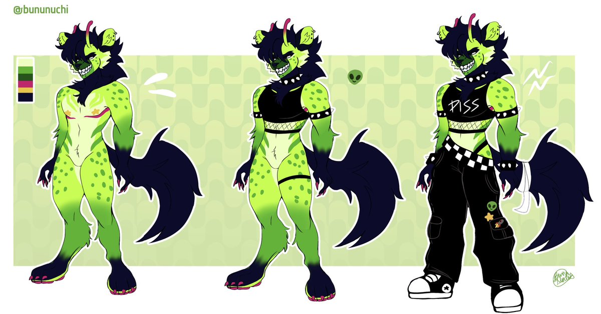 Custom design for <a href="/Fatzilly/">Phat com F ✦</a> ! 🎨💕

#furry