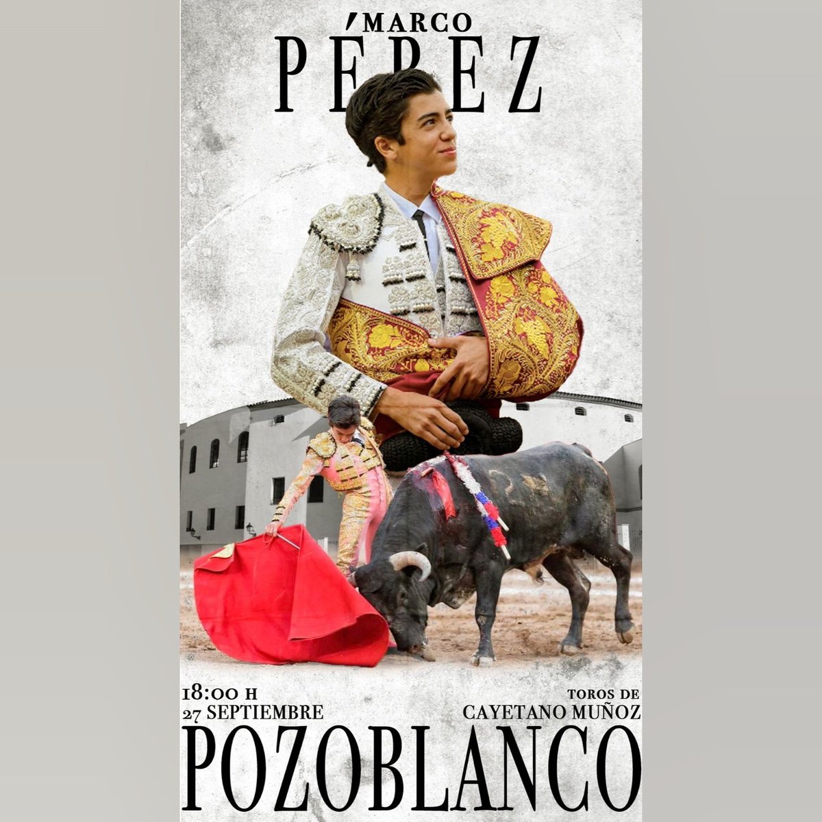 FERIA TAURINA DE POZOBLANCO 2025
Ya se pueden adquirir las entradas en torospozoblanco.com y en el teléfono 687 729 621

¡AUTOBUSES DESDE CÓRDOBA! ¡INFÓRMATE!

#Pozoblanco #Córdoba #Toros #Tauromaquia #CosodelosLlanos