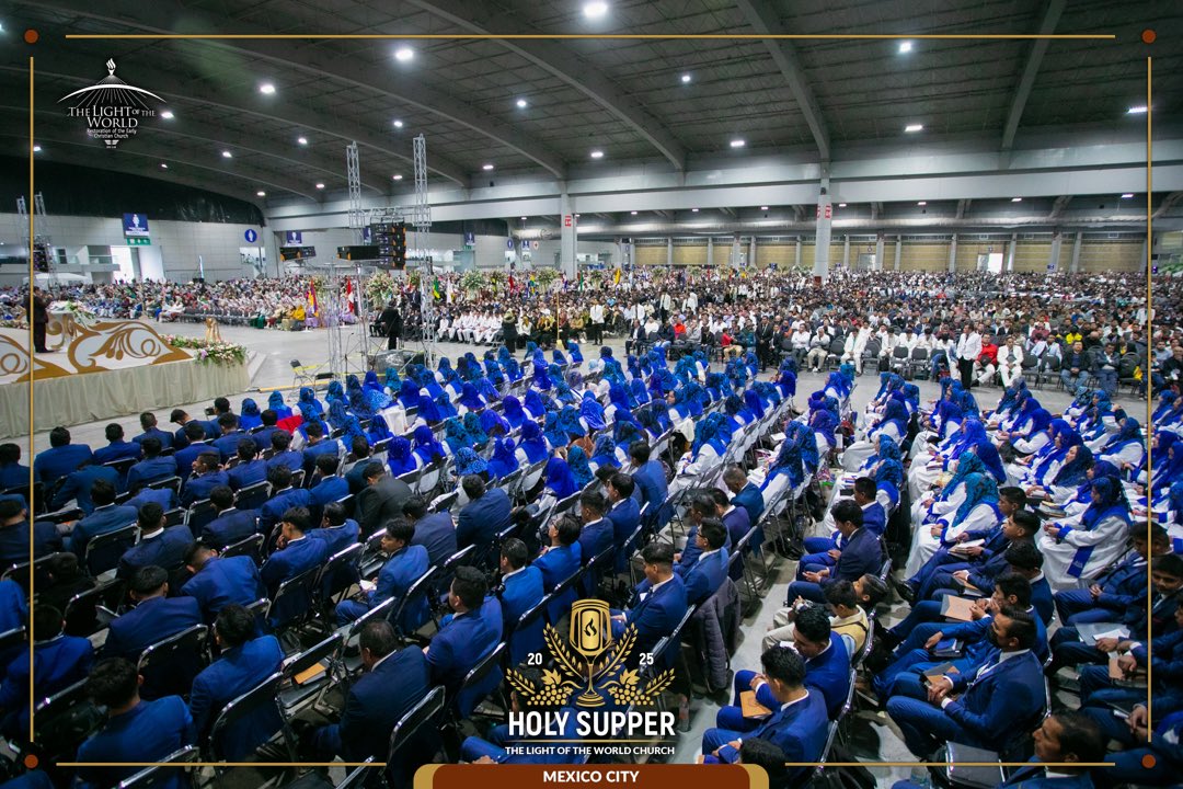tlotwchurch's tweet photo. Prayer Gatherings | Holy Supper 2025 - Mexico City

During the Holy Convocation in Mexico City, prayer services are being held to proclaim the message of Jesus Christ. https://t.co/GEm423PeBa
