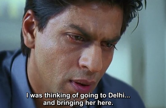 Re-watched Swades today and was hit by a strong urge to take a thousand screenshots of Shah Rukh's eyes as Mohan... The sheer hope, pain, guilt, and love they hold is too beautiful. 😭