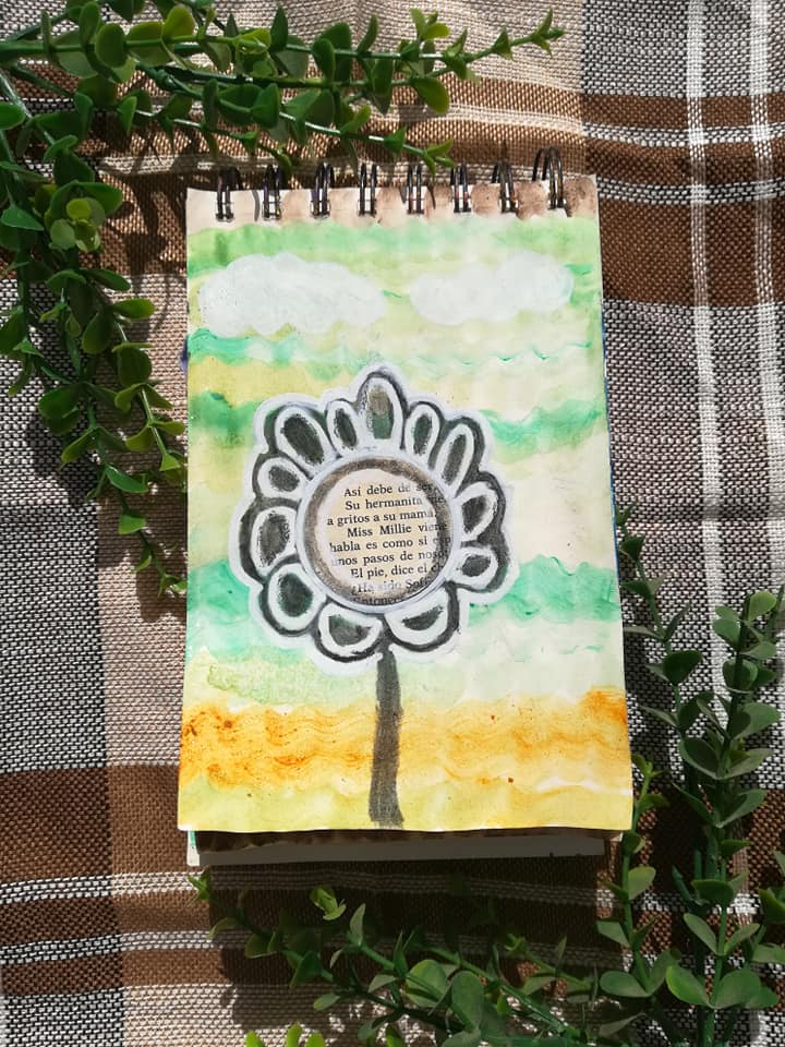 mixmediartscrap's tweet image. Página 28 de mi #artjournal también del día 8 de Febrero.

El cuaderno es de @flyingtigeres

#mixedmediacollage #sketchbookexplorations #collagefolder #artjournaling #minimalart #collageart #inspirationalart #abstractexpressionistart #dailyartjournaling #mixmediartscrap