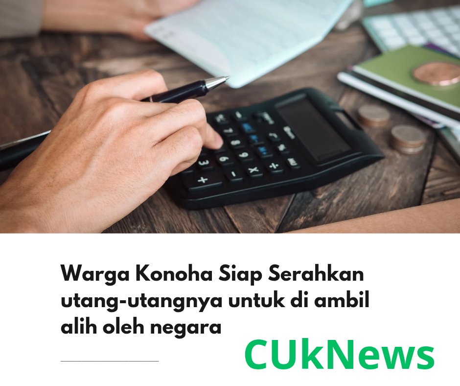Warga  Konoha siap serahkan utang utangnya untuk di ambil alih negara