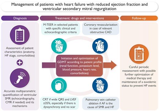📌#HFrEF + secondary MR = a complex interplay.
Optimal care demands:
• Guideline-directed medical therapy💊
• Imaging-based timing
• Heart team intervention (TEER, surgery)

A holistic approach transforms outcomes.

#HeartFailure #ValvularHeartDisease #StateOfTheArt #Review