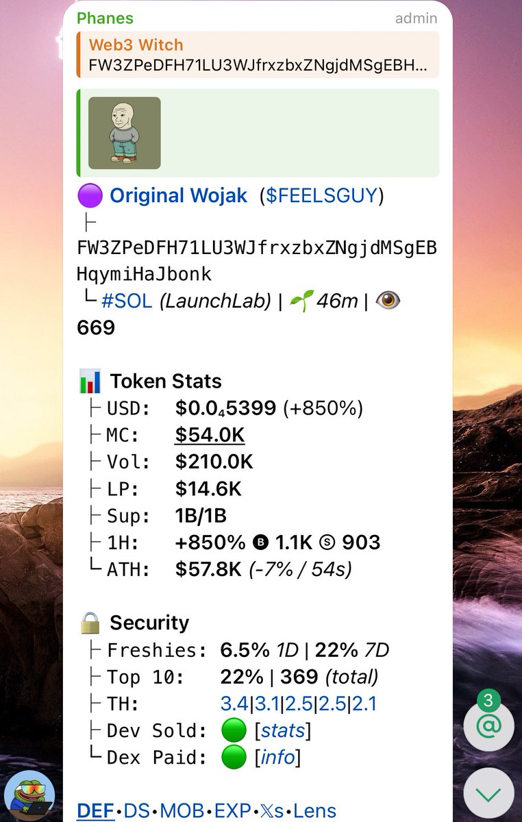 MvnstarX's tweet photo. $FEELSGUY just launched
CA: FW3ZPeDFH71LU3WJfrxzbxZNgjdMSgEBHqymiHaJbonk

It’s not just another meme — it’s pain, nostalgia, and gains wrapped into one.
Early entries are already loading bags. You still have time.

But not for long.
Only my group gets these early. Join now👇
https://t.co/RFCW6ajFyS

#Solana #CryptoGems #AlphaCalls #MemeSeason #FEELSGUY #DegenCrypto #CApost