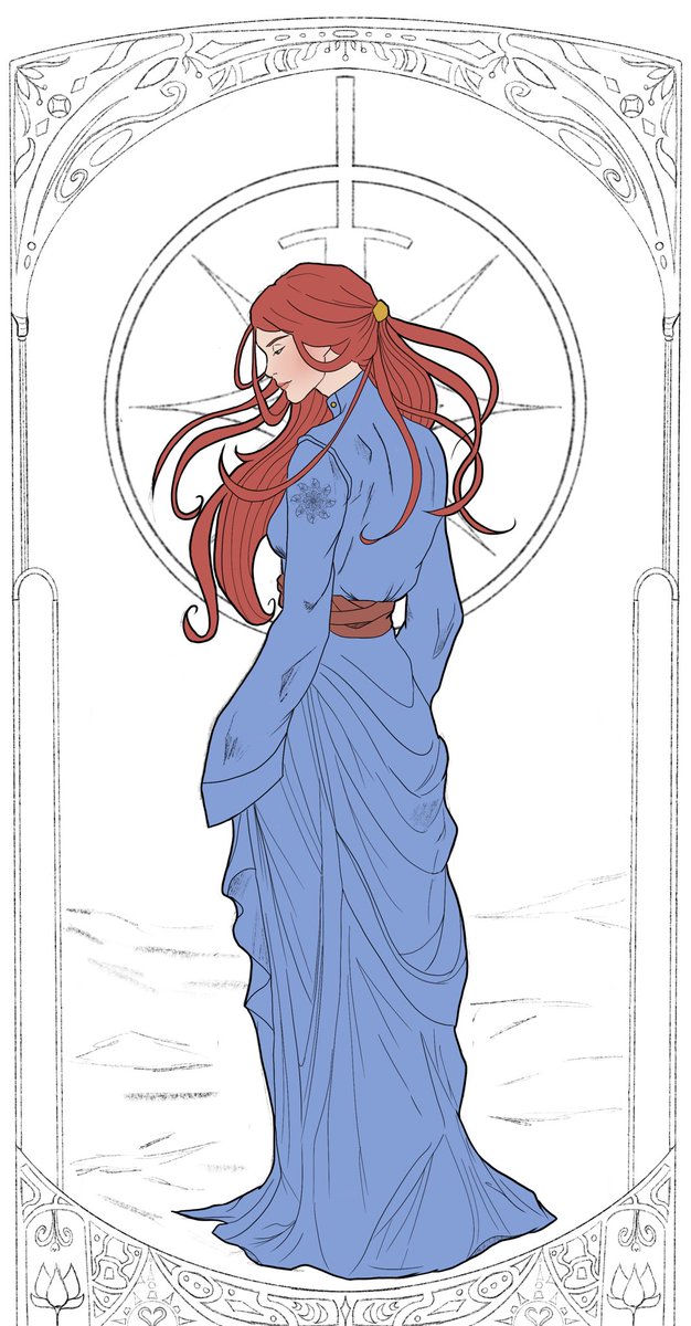 Digievolución de Shallans

(Os pido perdón por el coñazo que os estoy dando con la mentirosa pelirroja, pero de verdad que me está encantando hacer el último dibujo)